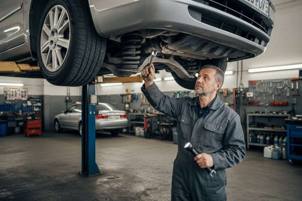 Schéma biellette de barre stabilisatrice : bien la comprendre