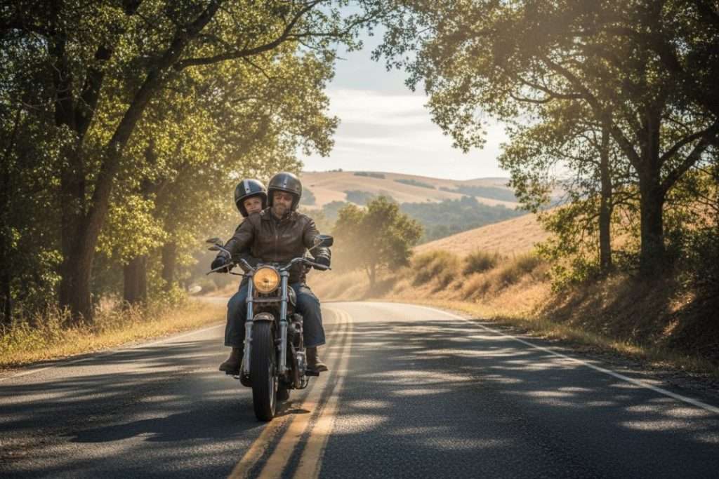 Passager moto : quel âge minimum pour les enfants ?