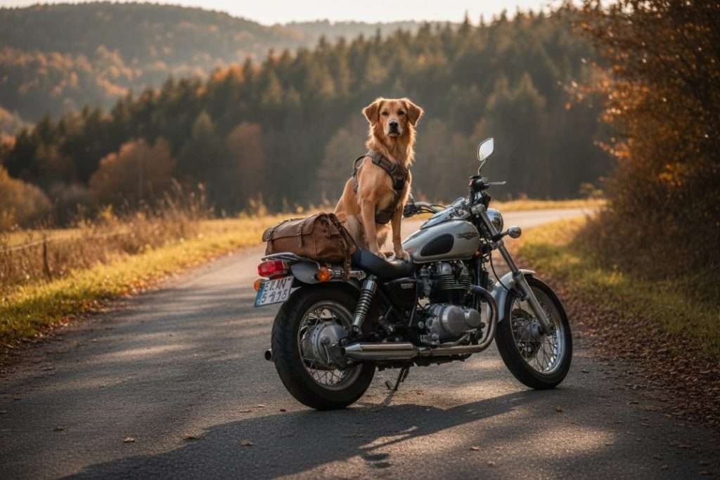 Transport chien à moto : législation et solutions sûres