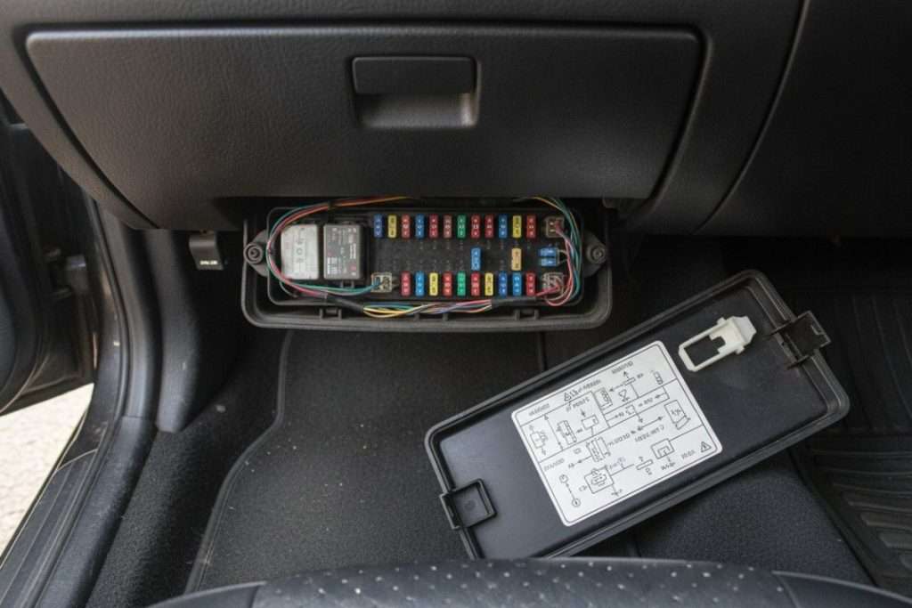 Citroën Berlingo : schéma de la boîte à fusibles